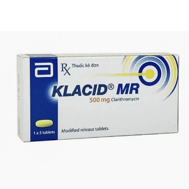 Ảnh của Klacid MR 500 ( H 1*5 viên )