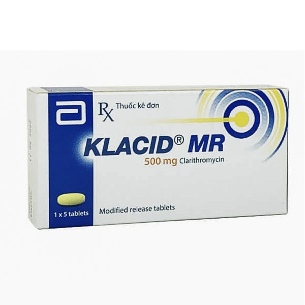 Ảnh của Klacid MR 500 ( H 1*5 viên )