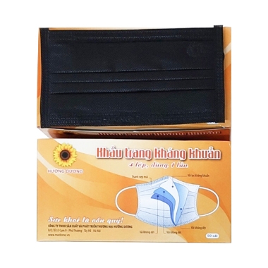 Ảnh của Khẩu trang Hướng Dương Đen (Xám)