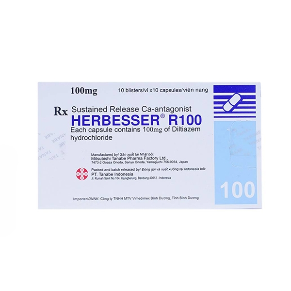 Ảnh của Herbesser R100- hộp 10 vỉ 10 viên ||Indonesia