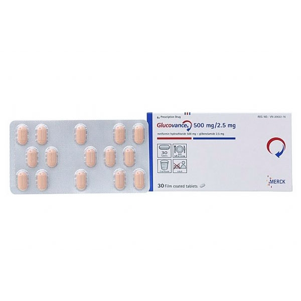 Glucovance 500/2.5mg - 1