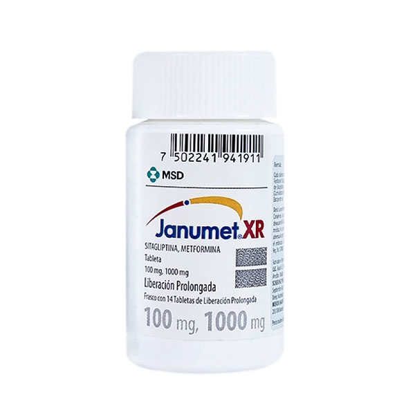 Janumet XR 100mg/1000mg- 1