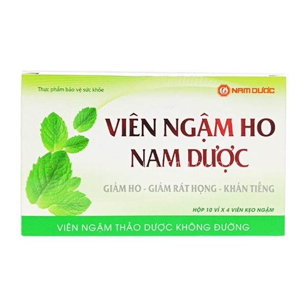 Viên ngậm ho Nam Dược - 1