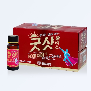 Ảnh của Good Shot Nước Uống Giải Rượu Hàn Quốc (Hộp 10 Chai 100ml)