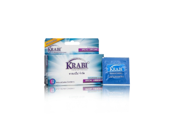 Ảnh của Bao cao su có gai Krabi – Pleasure Dots Krabi Premium Condoms Thái Lan Hộp 12 chiếc