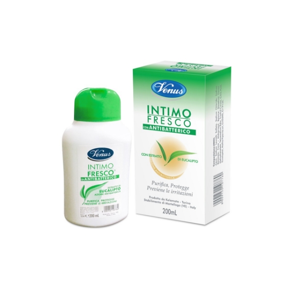 Ảnh của Dung dịch vệ sinh Venus Intimo Fresco bạc hà nhập khẩu Itakia chai 200ml