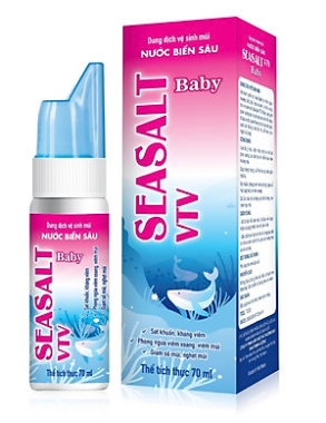 Ảnh của Xịt muối biển sâu SeaSalt cho trẻ em Chai 70ml