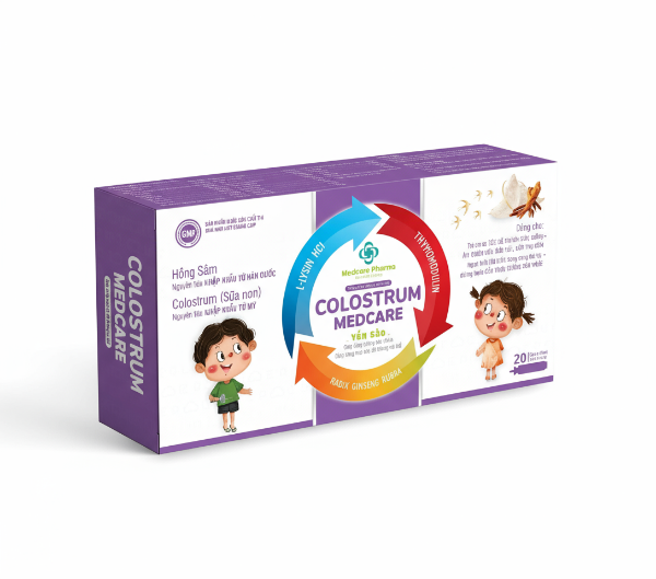 Ảnh của SIRO COLOSTRUM MEDCARE TĂNG SỨC ĐỀ KHÁNG BÉ HỘP 20 ỐNG