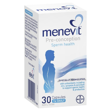 Ảnh của Viên uống Menevit Pre - conception  bổ sung cho nam (hộp 30 viên)