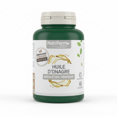 Ảnh của Viên tinh dầu hoa anh thảo Nat & Form Huile D’Onagre Pháp Lọ 200 viên