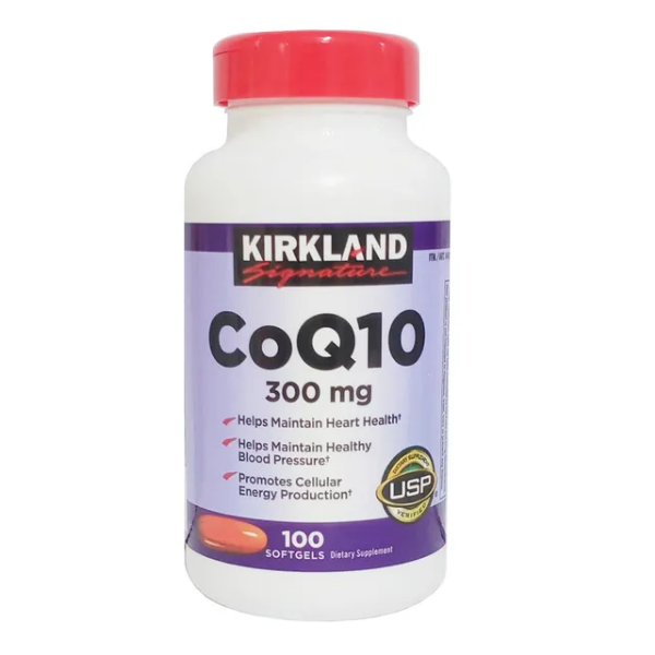 Ảnh của Viên uống Kirkland CoQ10 300mg Mỹ hỗ trợ tim mạch  Lọ 100 viên