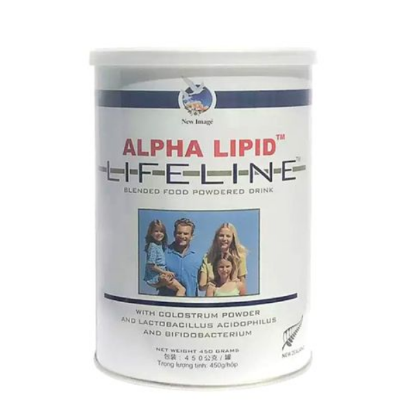 Ảnh của Sữa non Alpha Lipid Lifeline New Zealand 450g tăng miễn dịch phục hồi sức khỏe