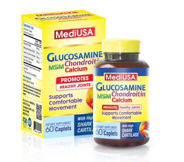 Ảnh của Viên uống bổ xương khớp GLUCOSAMINE MSM CHONDROITIN COMPLEX - lọ 60viên