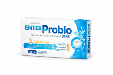 Ảnh của Men vi sinh Enter Probio Blue+ 4 vỉ x 5 ống hỗ trợ tiêu hóa
