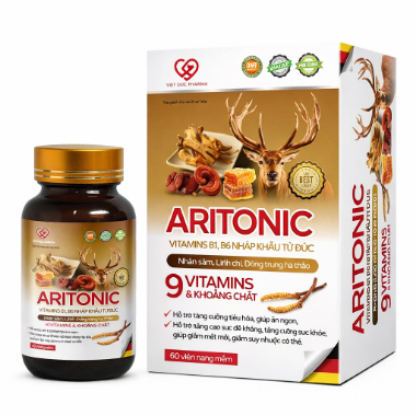 Ảnh của ARITONIC Bổ Sung Vitamin Khoáng Chất Lọ 60 Viên