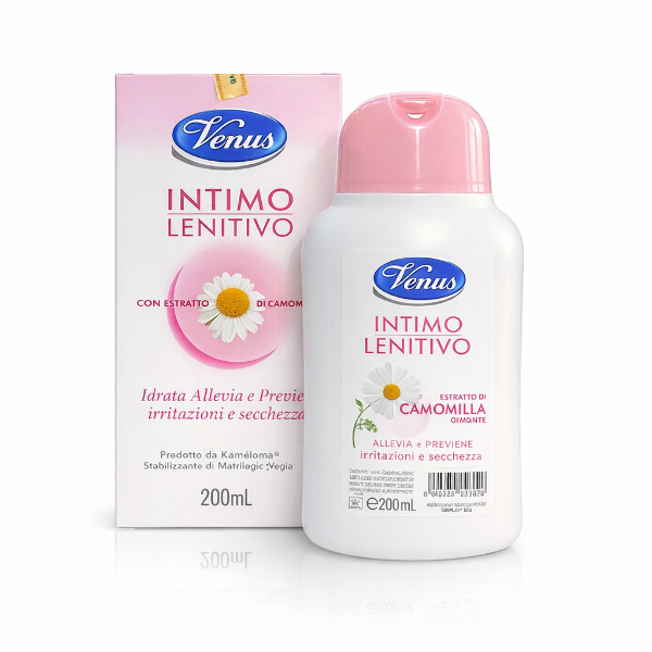 Ảnh của Dung dịch vệ sinh Venus Intimo Lenitivo hoa cúc La Mã nhập khẩu ITALIA  (Chai 200ML)