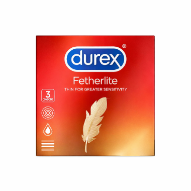 Ảnh của Bao cao su Durex Fetherlite vừa vặn, độ bảo vệ cao (3 cái)