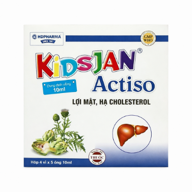 Ảnh của KIDSJAN Actiso Hộp 20 Ống – Hỗ trợ nhuận gan lợi mật cho trẻ em