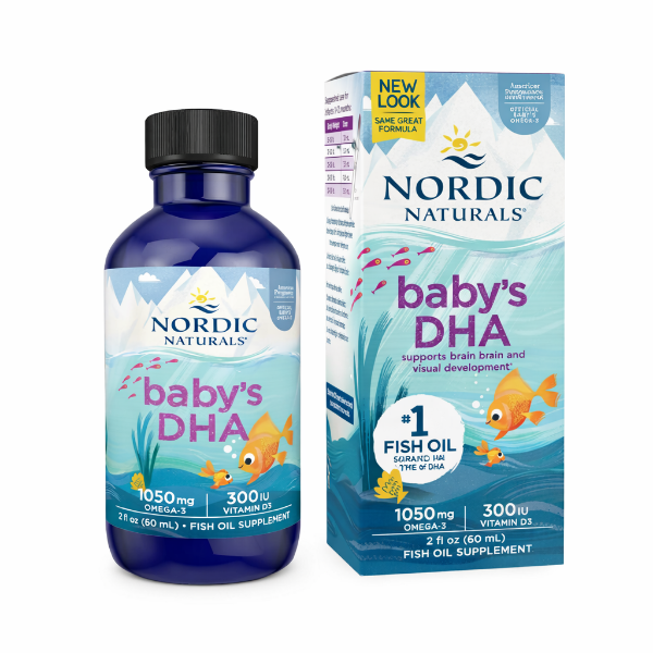 Ảnh của [HÀNG NHẬP KHẨU] Nordic Naturals Baby's DHA Hộp 60ml - Bổ Sung DHA Cho Trẻ Sơ Sinh