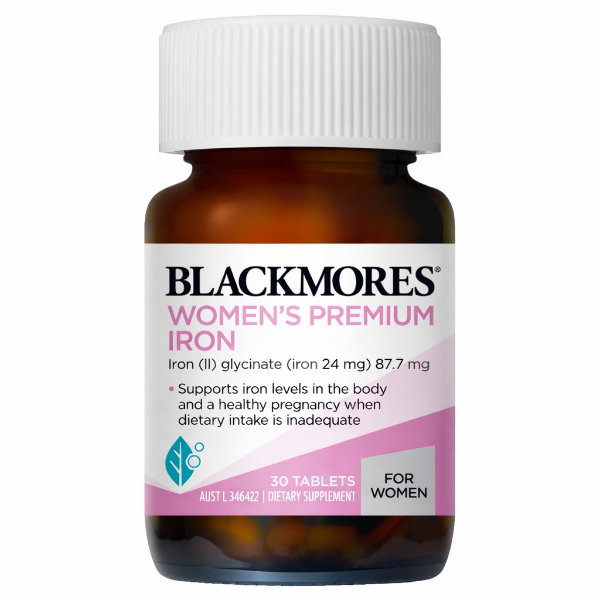 Ảnh của Blackmores Women’s Premium Iron bổ sung sắt bà bầu (30 viên)