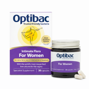 Ảnh của [HÀNG NHẬP KHẨU]Men Vi Sinh Phụ Khoa Nữ Giới  Optibac For Women Lọ 30 Viên 
