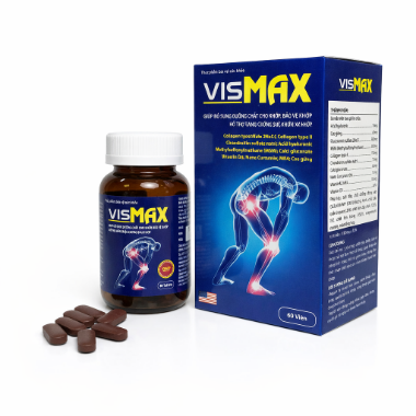 Ảnh của Viên uống Vismax hỗ trợ thoái hóa khớp, giảm đau khớp Lọ 60 viên