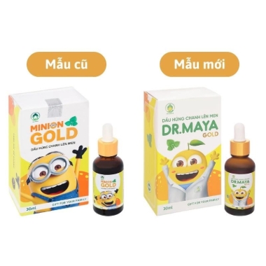 Ảnh của Dầu Húng Chanh Lên Men Minion Gold Chai 30ml